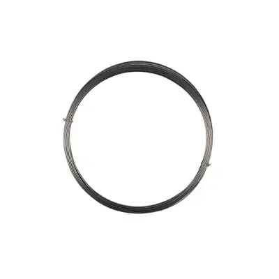 Alambre acero cuerda piano 250 gr Alambre de acero cuerda piano – Rollo 250 g (Ø 1,30 mm)