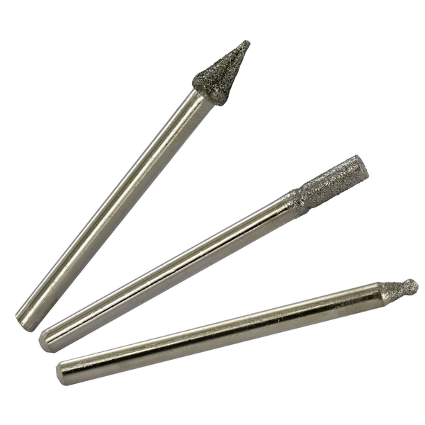 TIVOLY*3 mini fresas diamantadas Ø2-3-4,5 mm. - 11108320001