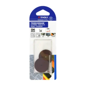 TIVOLY*3 minidiscos de resina de Ø32 mm + destornillador - 11108420001