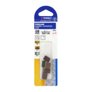 TIVOLY*4 Mini tiras de corindón G80/120 Ø6,35 mm + Pilot - 11108820001