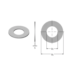 Arandela DIN-988 Ø10x16x0'1 INOX