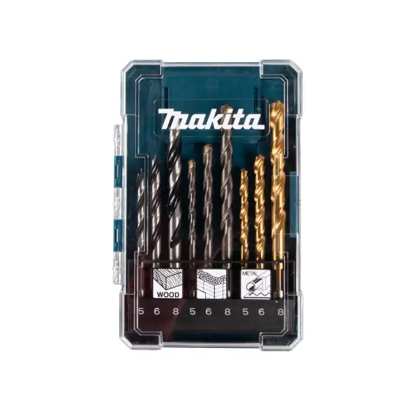 Set brocas metal_madera_piedra - 9 unidades - D-71962 MAKITA*Set brocas metal/madera/piedra - 9 unidades - D-71962